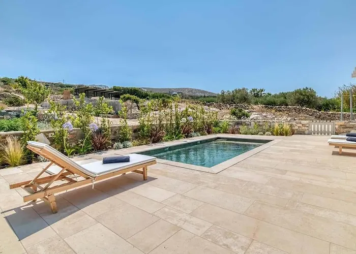 Villa Villamar - Private With Pool In Naoussa