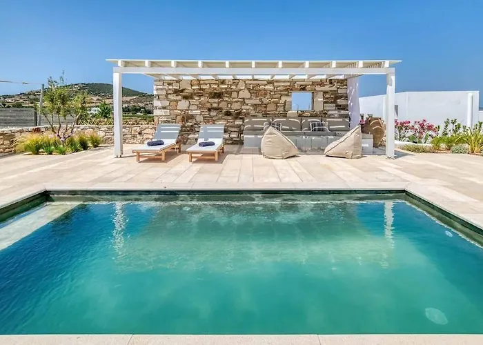 Villamar - Private With Pool In Naoussa Parikia (Paros)
