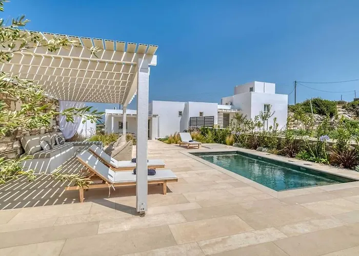 Villa Villamar - Private With Pool In Naoussa